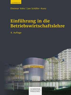 cover image of Einführung in die Betriebswirtschaftslehre